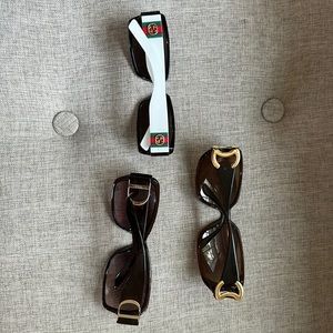 Vintage Dior, Chanel and Gucci sunglasses